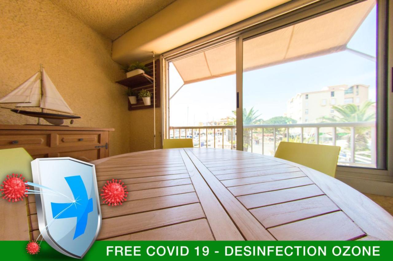 Retromirabeau "Cote Mer" - 29M2 - Lumineux - Terrasse Loggia - Vue Marina - Parking Securise - 2 A 3 Pers - Emplacement Top - Cheques Vacances Connect جرْويسا المظهر الخارجي الصورة