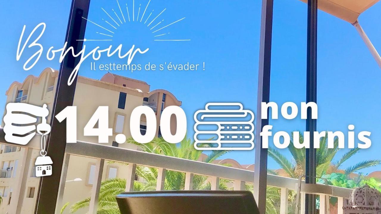 Retromirabeau "Cote Mer" - 29M2 - Lumineux - Terrasse Loggia - Vue Marina - Parking Securise - 2 A 3 Pers - Emplacement Top - Cheques Vacances Connect جرْويسا المظهر الخارجي الصورة