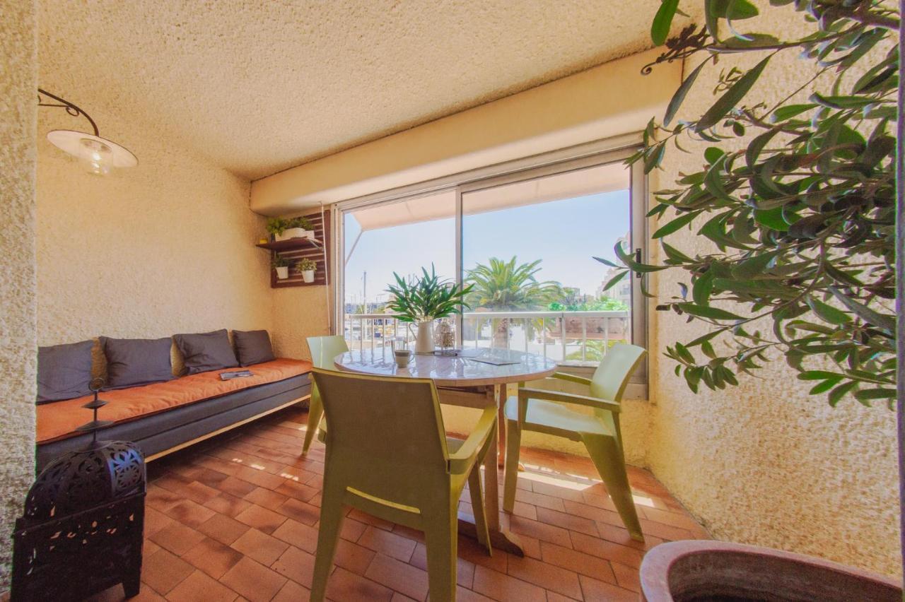 Retromirabeau "Cote Mer" - 29M2 - Lumineux - Terrasse Loggia - Vue Marina - Parking Securise - 2 A 3 Pers - Emplacement Top - Cheques Vacances Connect جرْويسا المظهر الخارجي الصورة