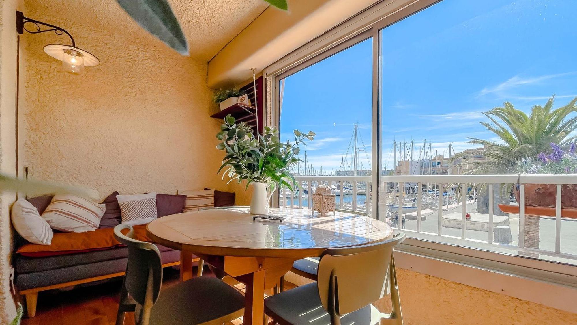 Retromirabeau "Cote Mer" - 29M2 - Lumineux - Terrasse Loggia - Vue Marina - Parking Securise - 2 A 3 Pers - Emplacement Top - Cheques Vacances Connect جرْويسا المظهر الخارجي الصورة